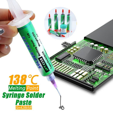 Lead - Free Low - Temp Solder Paste for iPhone Repairs - InspiredGrabs.com